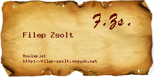 Filep Zsolt névjegykártya